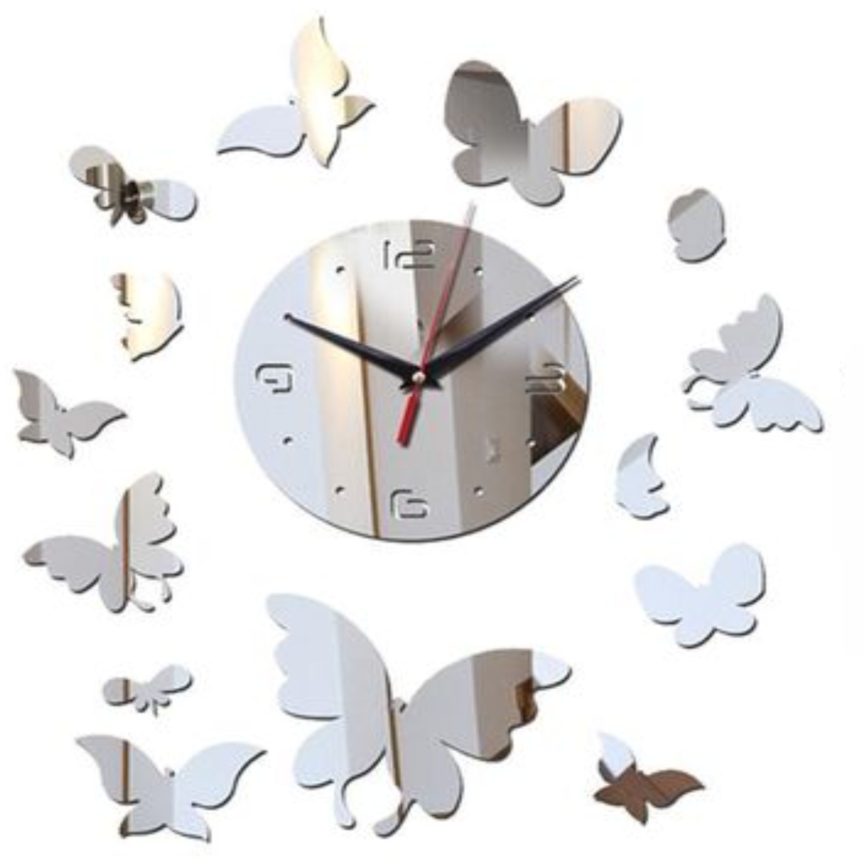 Acrylic Butterfly Clock